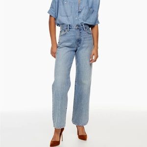 Aritzia Denim Forum Marlo High Rise Loose Size 26